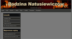 Desktop Screenshot of natusiewicz.pl
