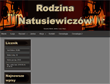 Tablet Screenshot of natusiewicz.pl